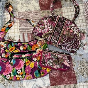 Lot 3 Vera Bradley purses wallet